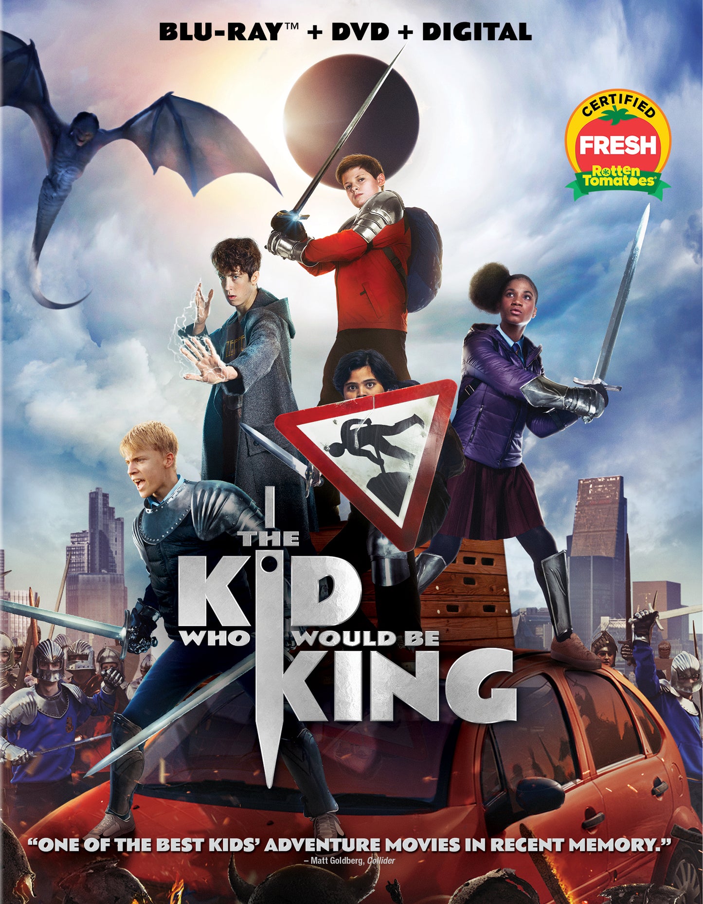 Kid Who Would Be King [Includes Digital Copy] [Blu-ray/DVD] cover art