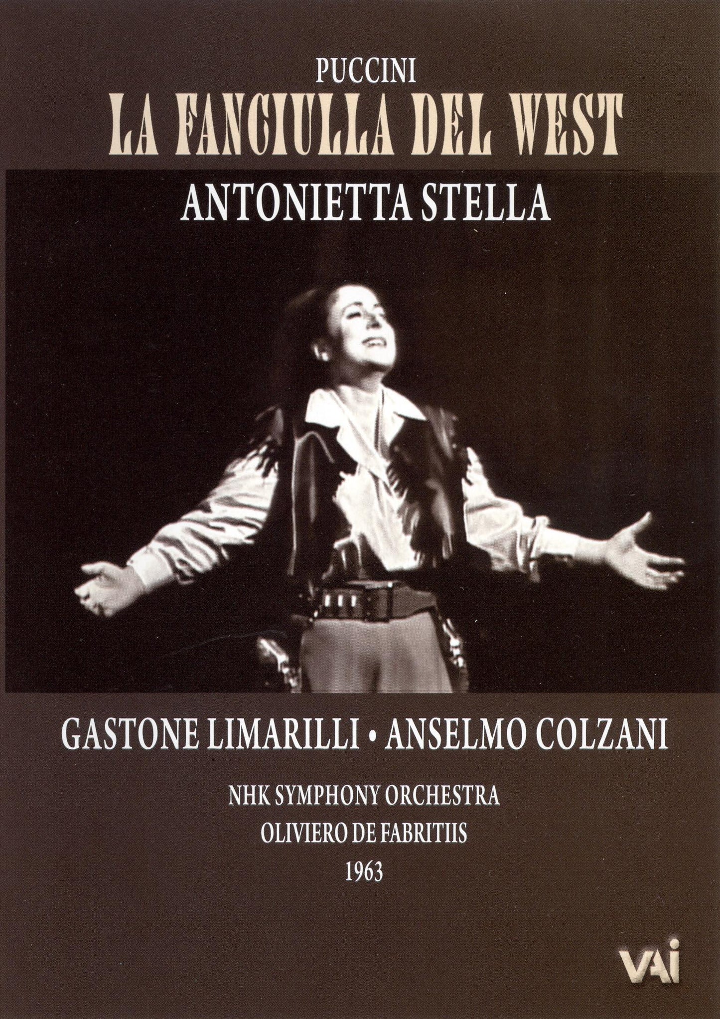 Giacomo Puccini - La Fanciulla Del West cover art