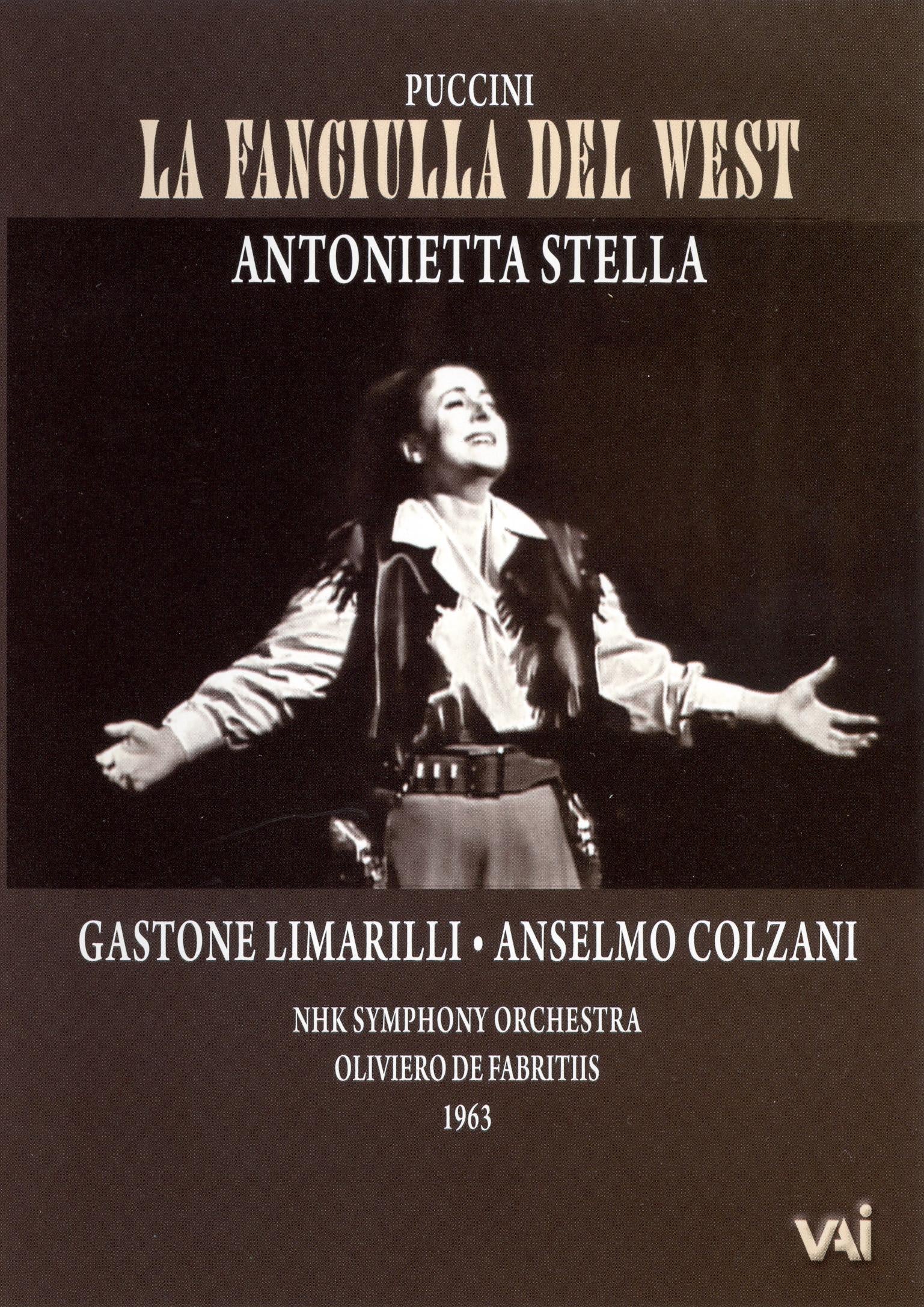 Giacomo Puccini - La Fanciulla Del West cover art