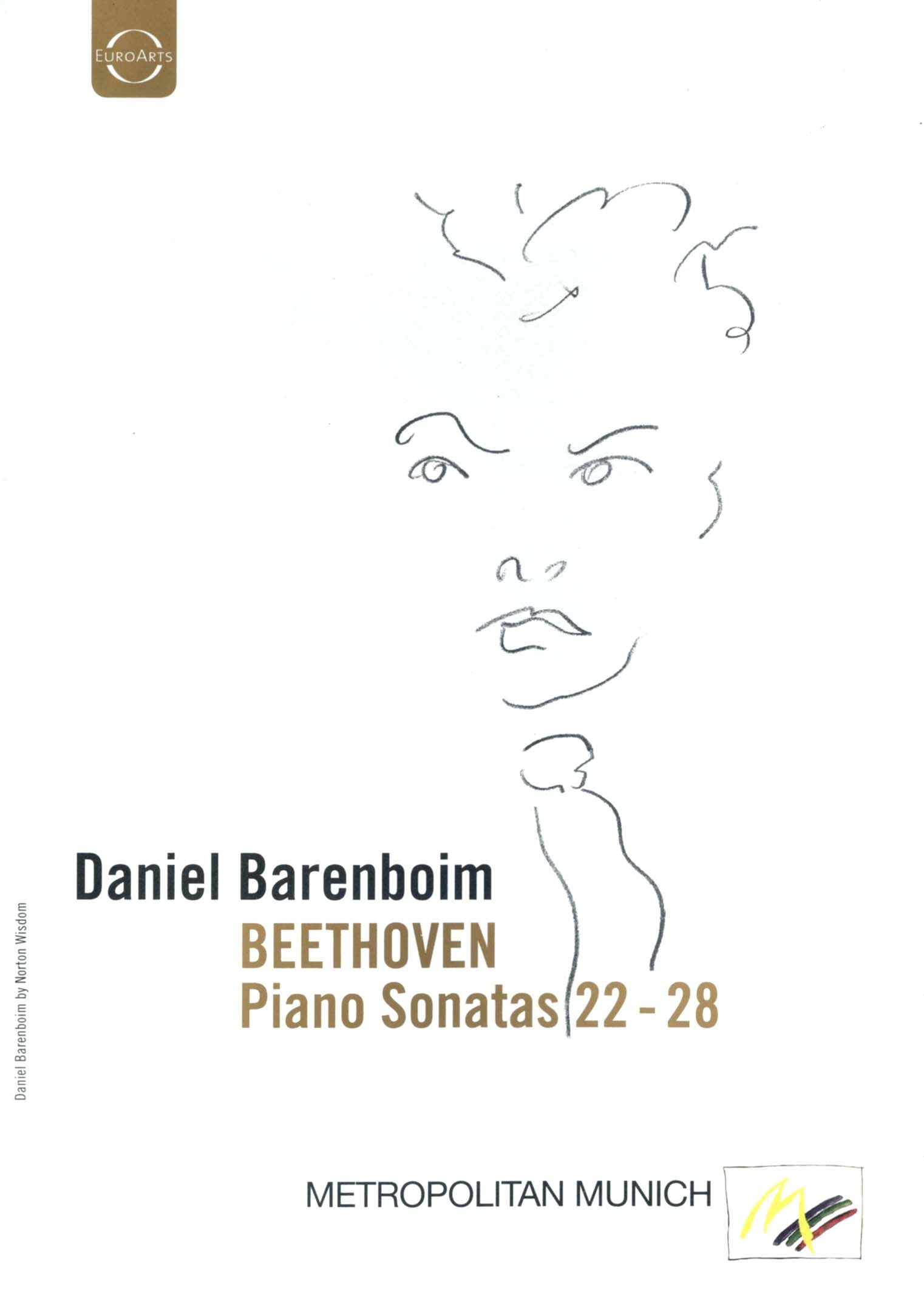 Beethoven: Piano Sonatas, Nos. 22-28 [Video] cover art