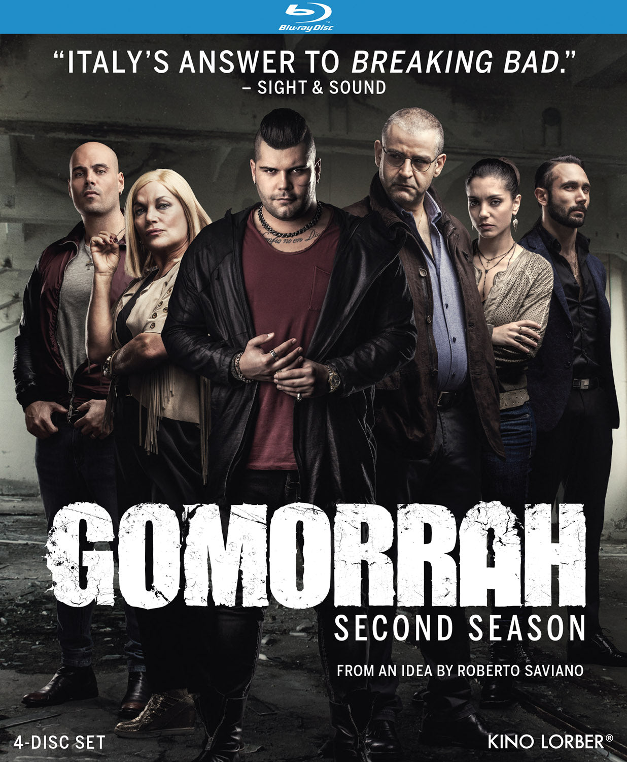 Gomorrah: Second Season [Blu-ray] [4 Discs] cover art