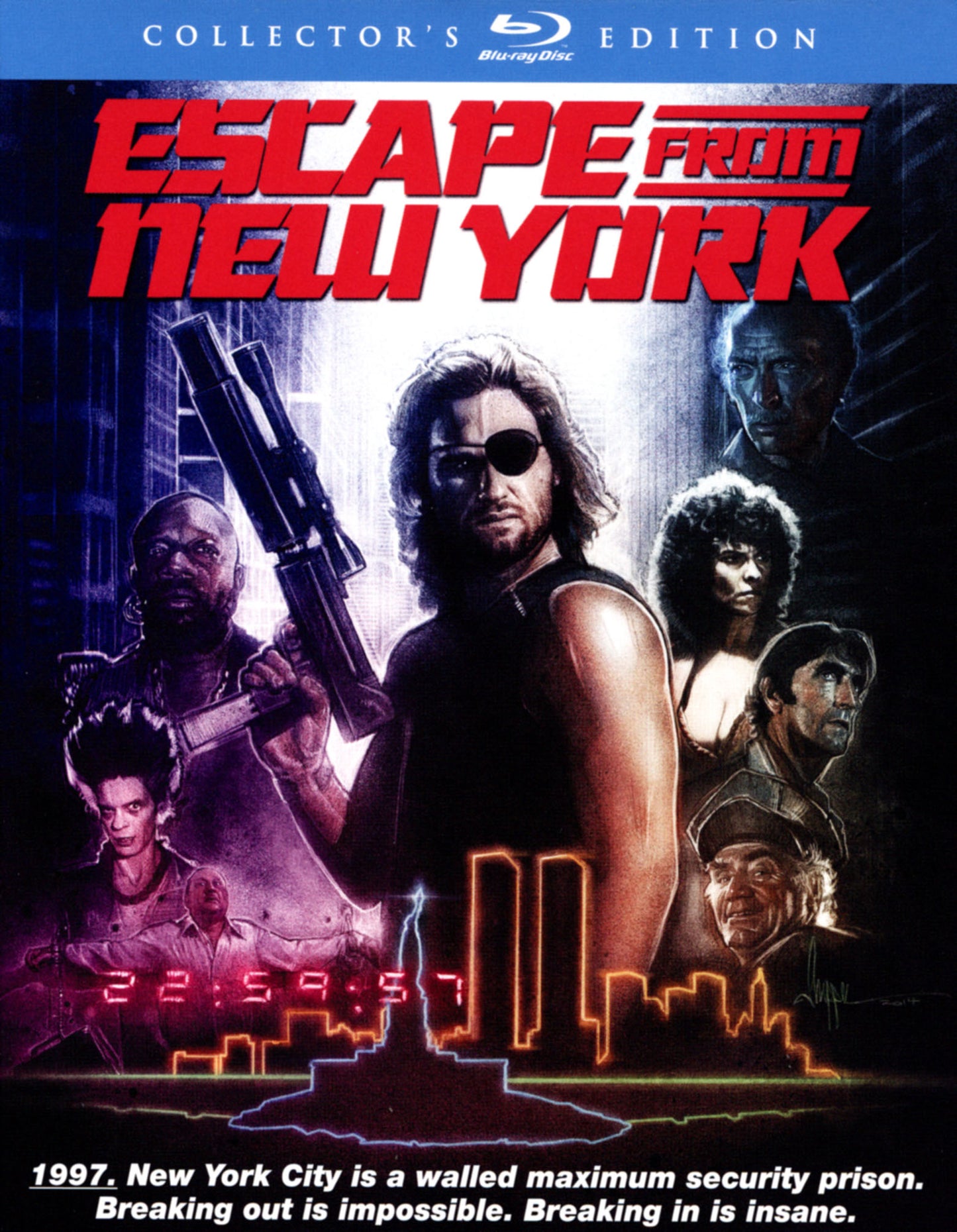 Escape from New York [Collector's Edition] [2 Discs] [Blu-ray] cover art