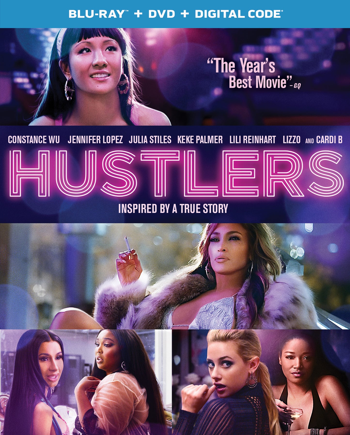 Hustlers [Includes Digital Copy] [Blu-ray/DVD] cover art