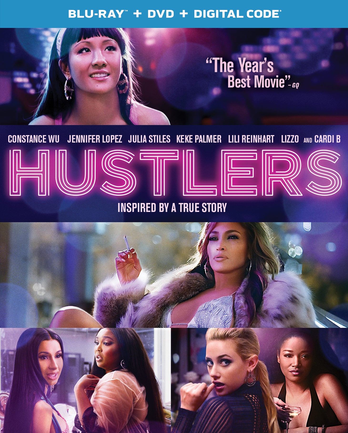 Hustlers [Includes Digital Copy] [Blu-ray/DVD] cover art