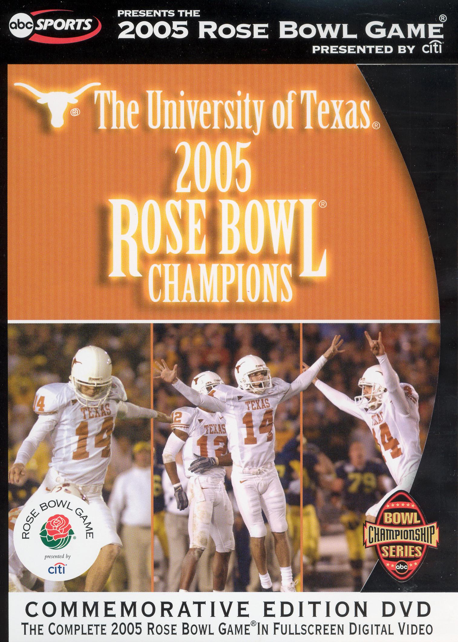 2005 Rose Bowl Game [Commemorative Edition DVD] cover art