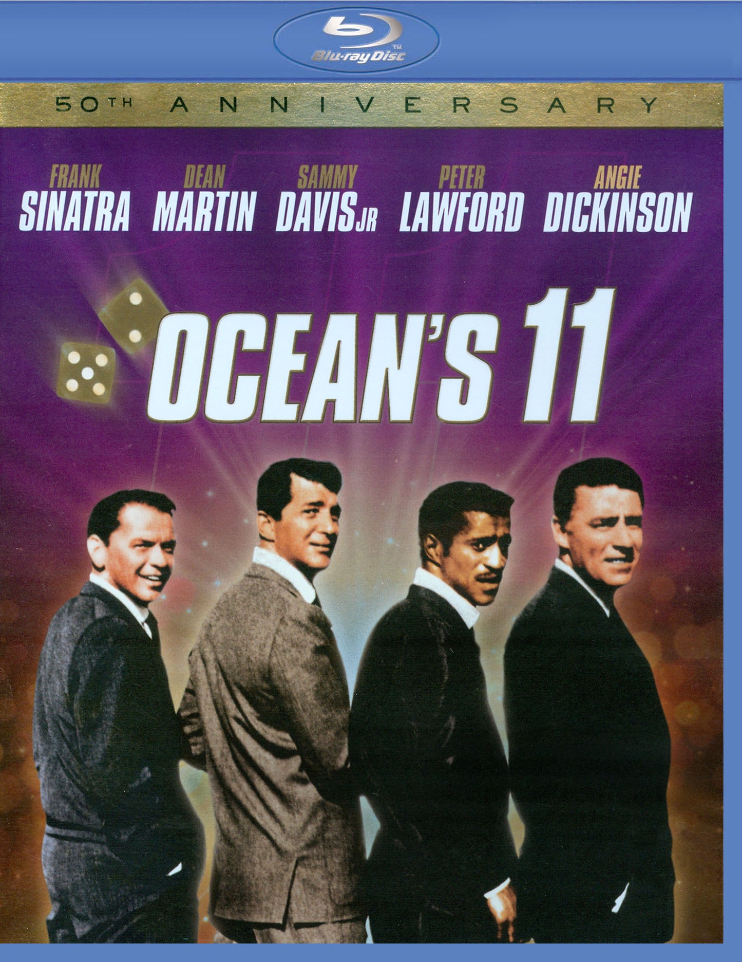Ocean's 11 [50th Anniversary] [Blu-ray] cover art