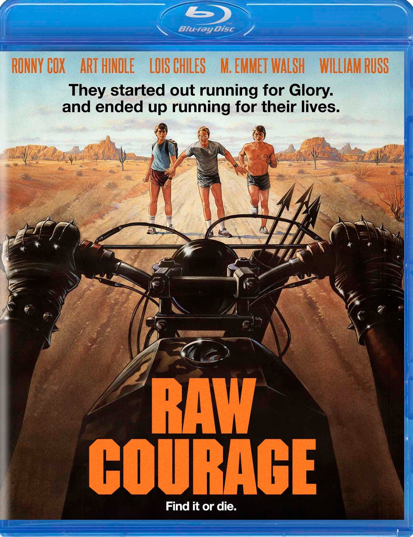 Raw Courage [Blu-ray] cover art
