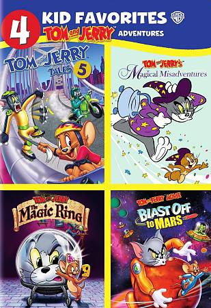4 Kid Favorites: Tom and Jerry Adventures cover art