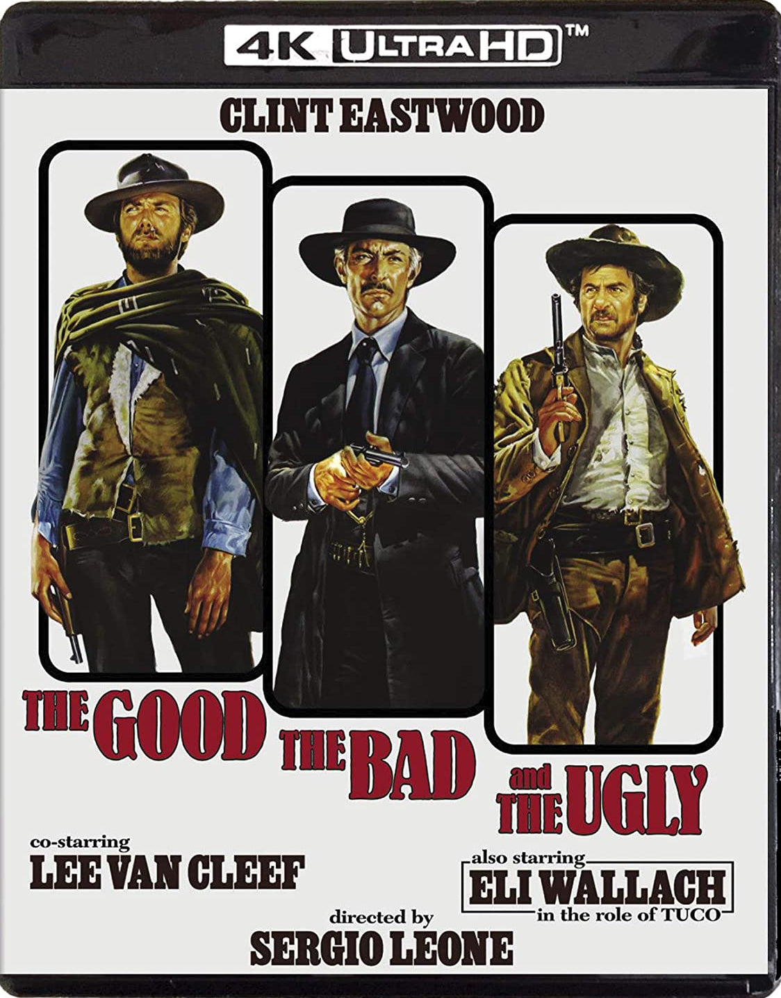 Good, The Bad and the Ugly [4K Ultra HD Blu-ray] cover art