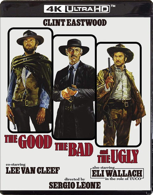 Good, The Bad and the Ugly [4K Ultra HD Blu-ray] cover art