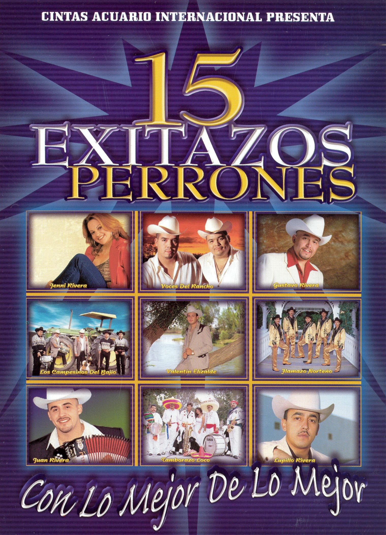 15 Exitazos de Perrones: Con Lo Mejor De Lo Mejor cover art