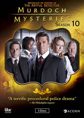 Murdoch Mysteries: Season 10 cover art