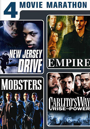4 MOVIE MARATHON: CRIME THRILLER COLLECTION (NEW JERSEY DRIVE / EMPIRE / MOBSTERS / CARLITO'S WAY: RISE TO POWER) cover art
