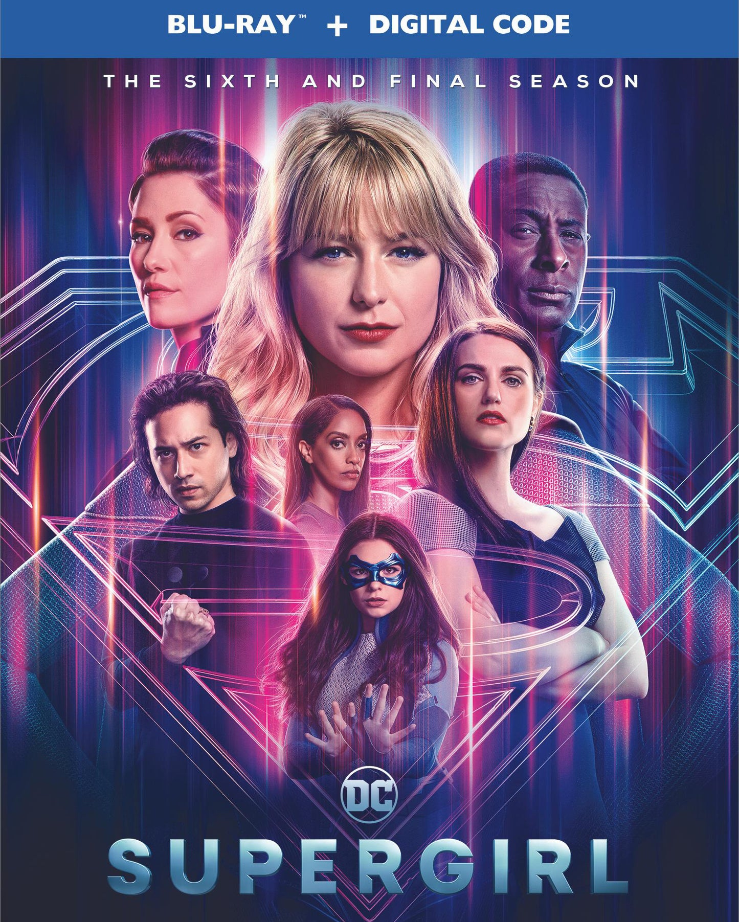 Supergirl: The Sixth and Final Season [Blu-ray] cover art