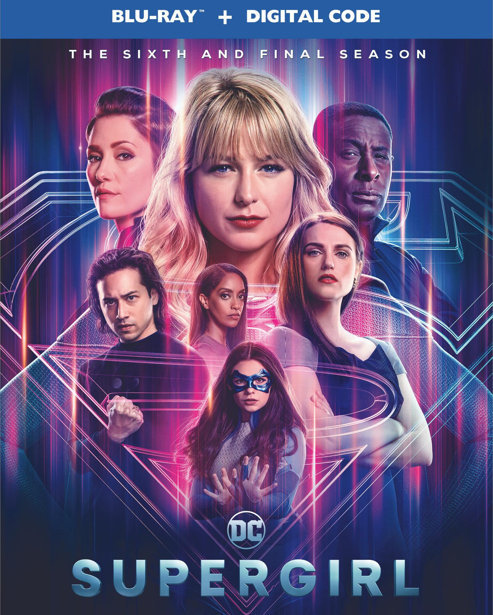 Supergirl: The Sixth and Final Season [Blu-ray] cover art