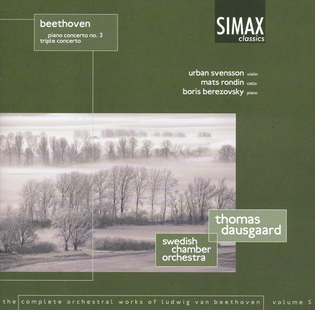 Beethoven: Piano Concerto No. 3; Triple Concerto cover art