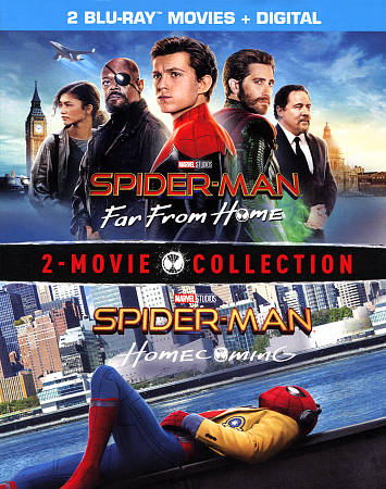 Spider-Man: Far from Home/Spider-Man: Homecoming cover art