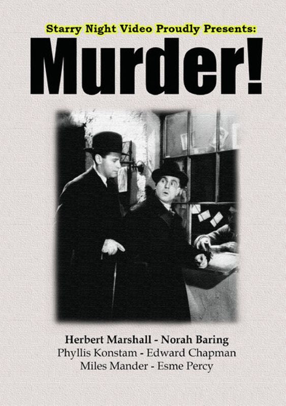 Murder! cover art