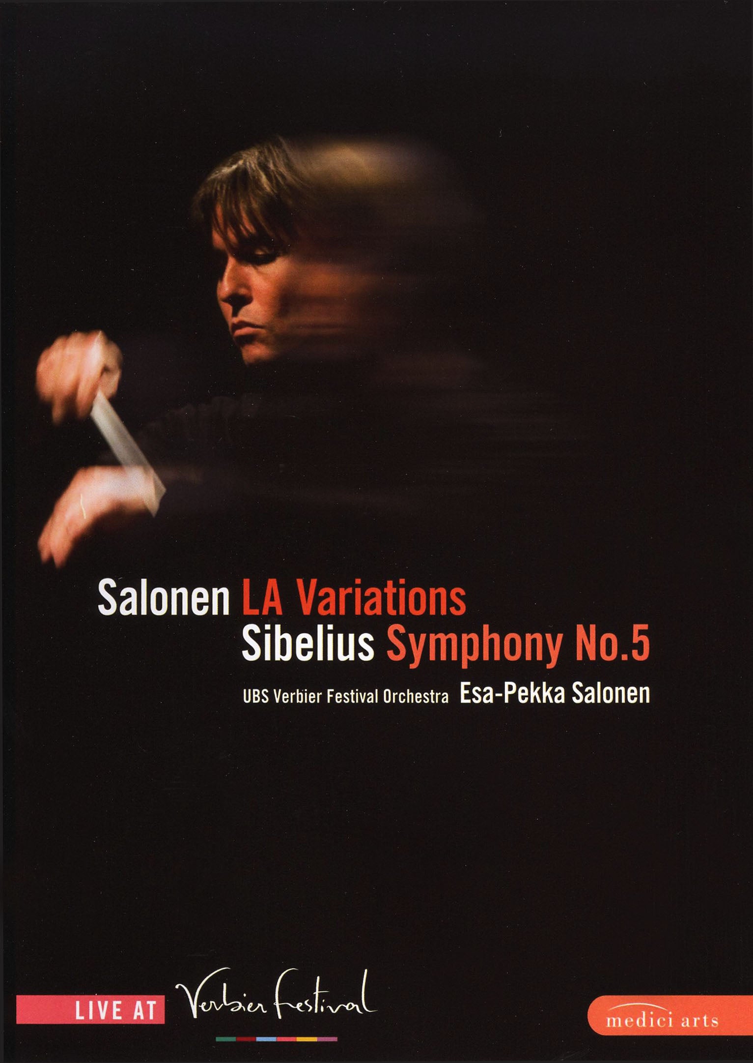 Salonen - L.A. Variations / Sibelius - Symphony No.5 cover art
