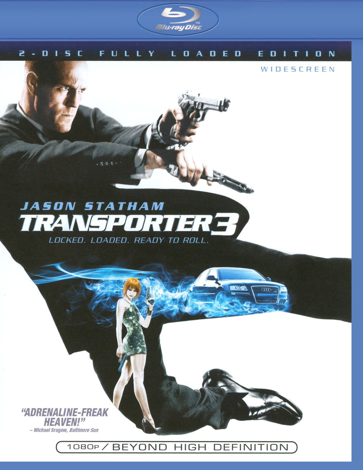 Transporter 3 [2 Discs] [Includes Digital Copy] [Blu-ray] cover art