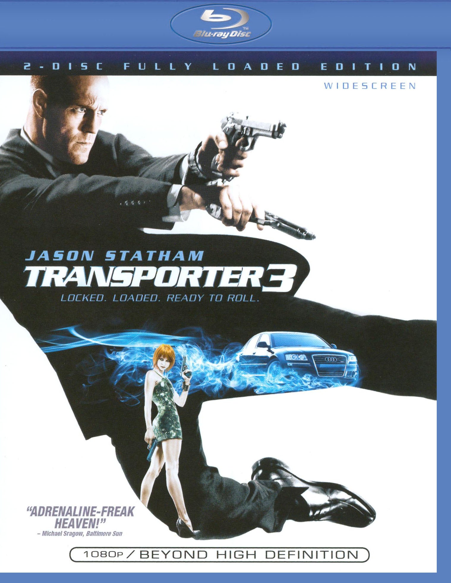 Transporter 3 [2 Discs] [Includes Digital Copy] [Blu-ray] cover art