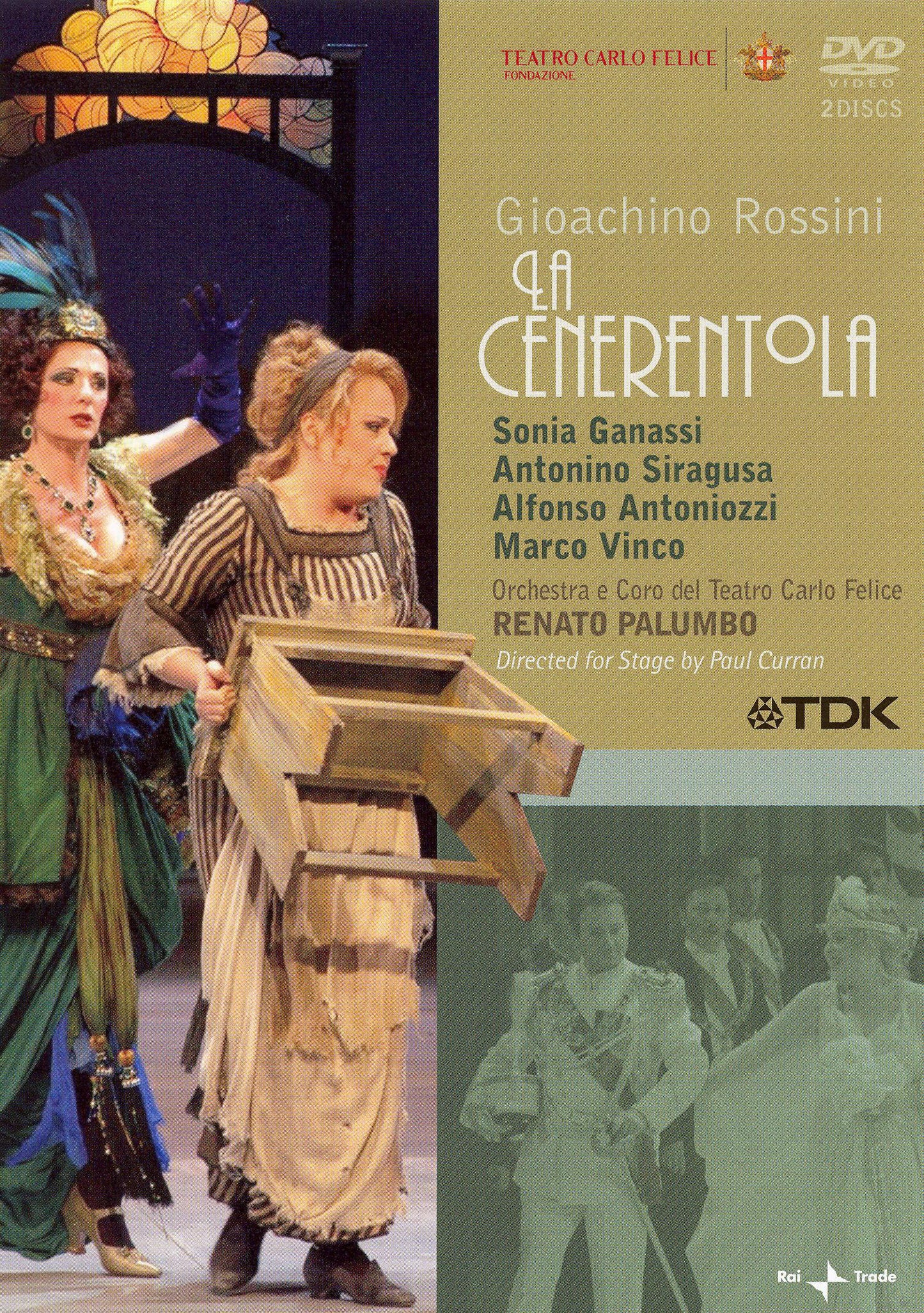 Rossini: La Cenerentola [DVD Video] cover art