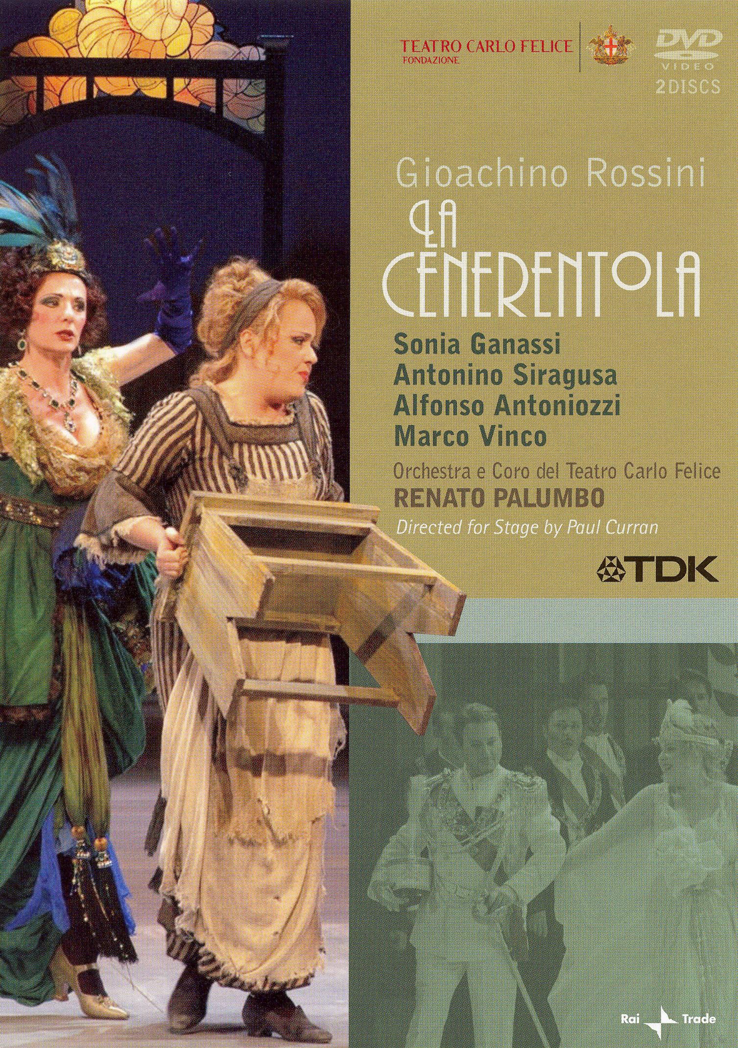 Rossini: La Cenerentola [DVD Video] cover art