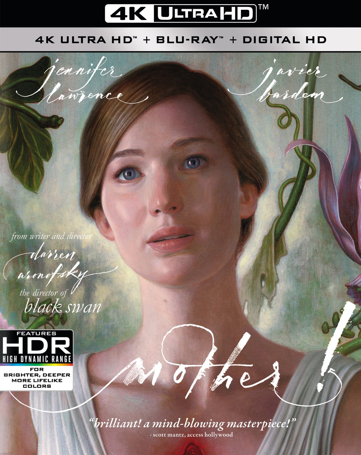 mother! [4K Ultra HD Blu-ray/Blu-ray] cover art