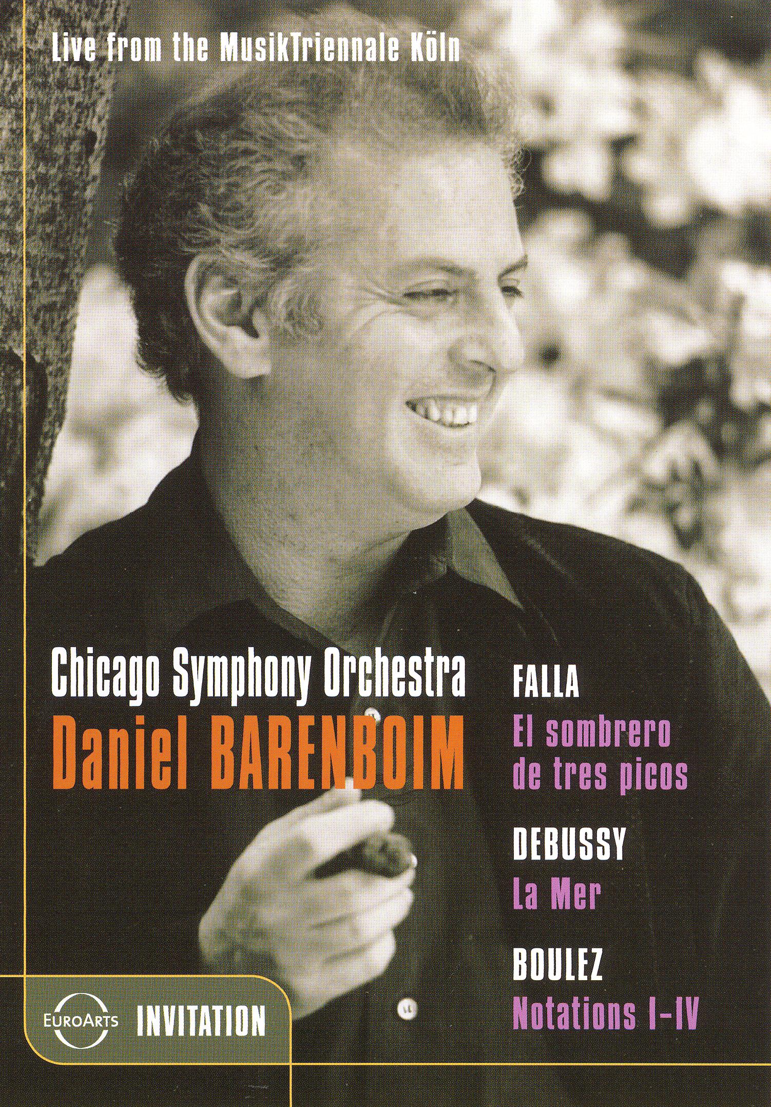 Daniel Barenboim & Chicago Symphony Orchestra - Live From The Musiktriennale Koln cover art