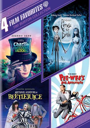 Tim Burton Collection: 4 Film Favorites cover art