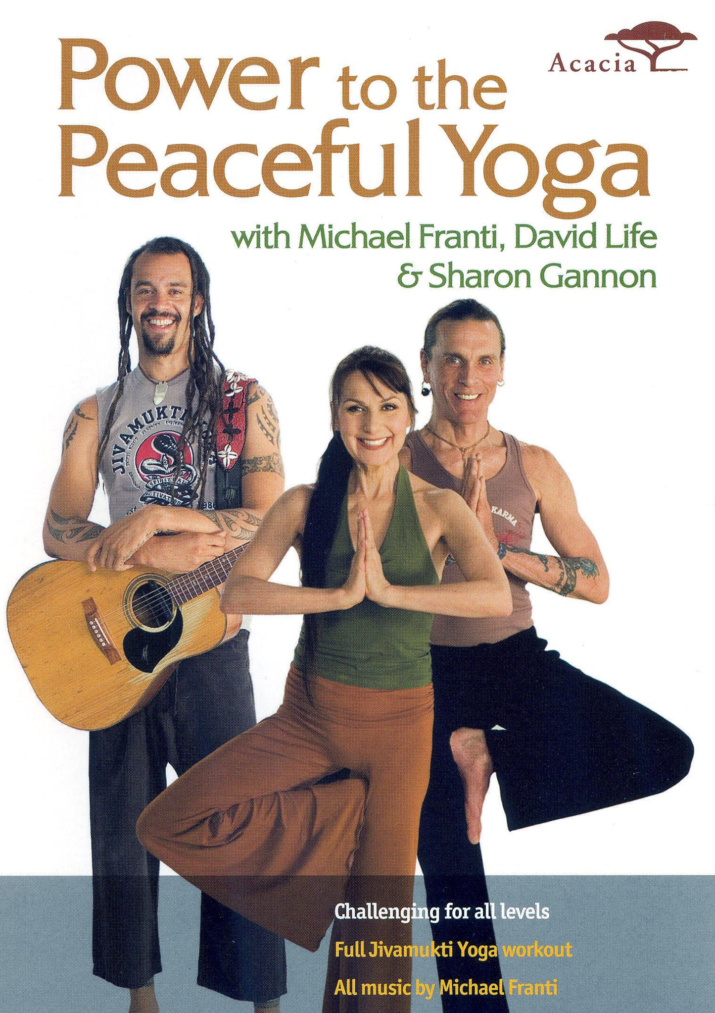 Power to the Peaceful Yoga cover art