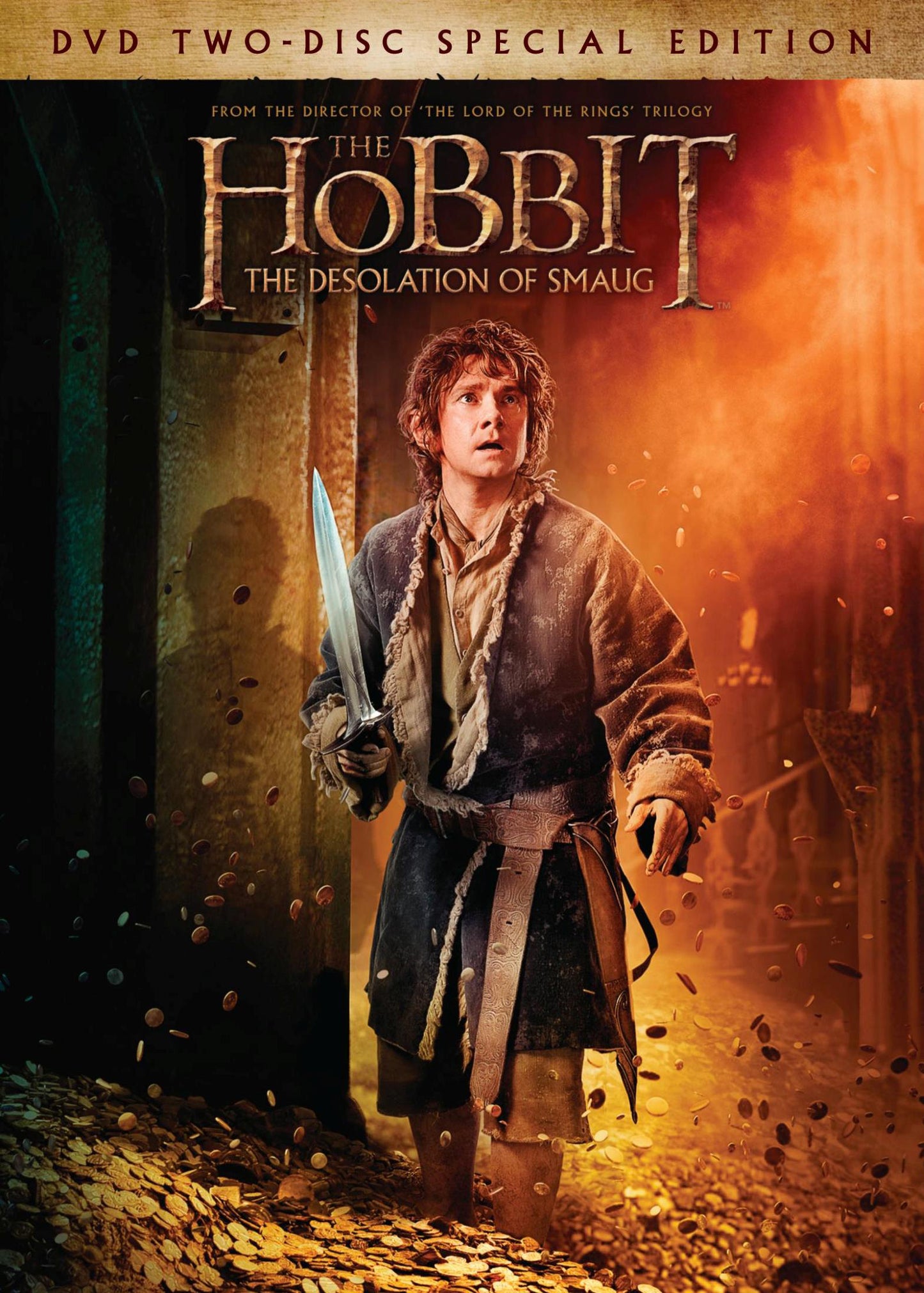 Hobbit: The Desolation of Smaug [2 Discs] [Includes Digital Copy] [UltraViolet] cover art
