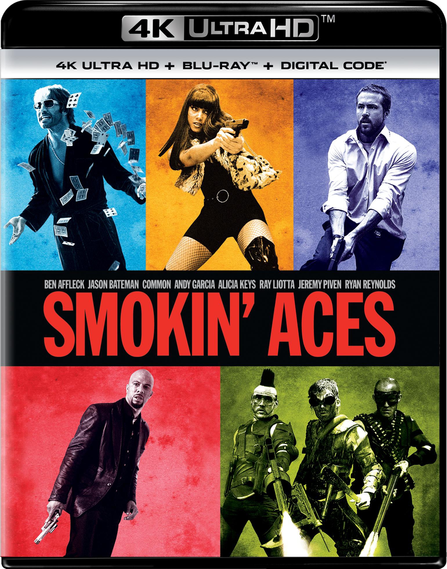 Smokin' Aces [Includes Digital Copy] [4K Ultra HD Blu-ray/Blu-ray] cover art