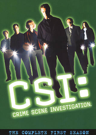 CSI: Crime Scene Investigation - The Complete First Season cover art