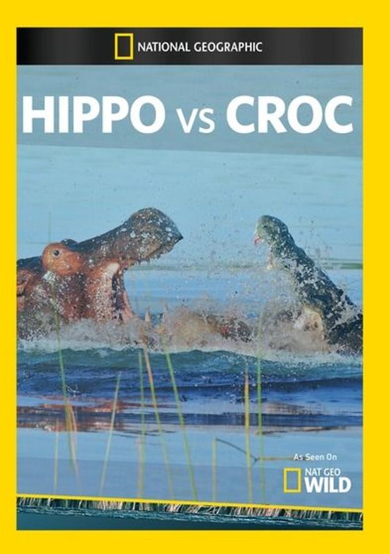 National Geographic: Hippo vs. Croc cover art