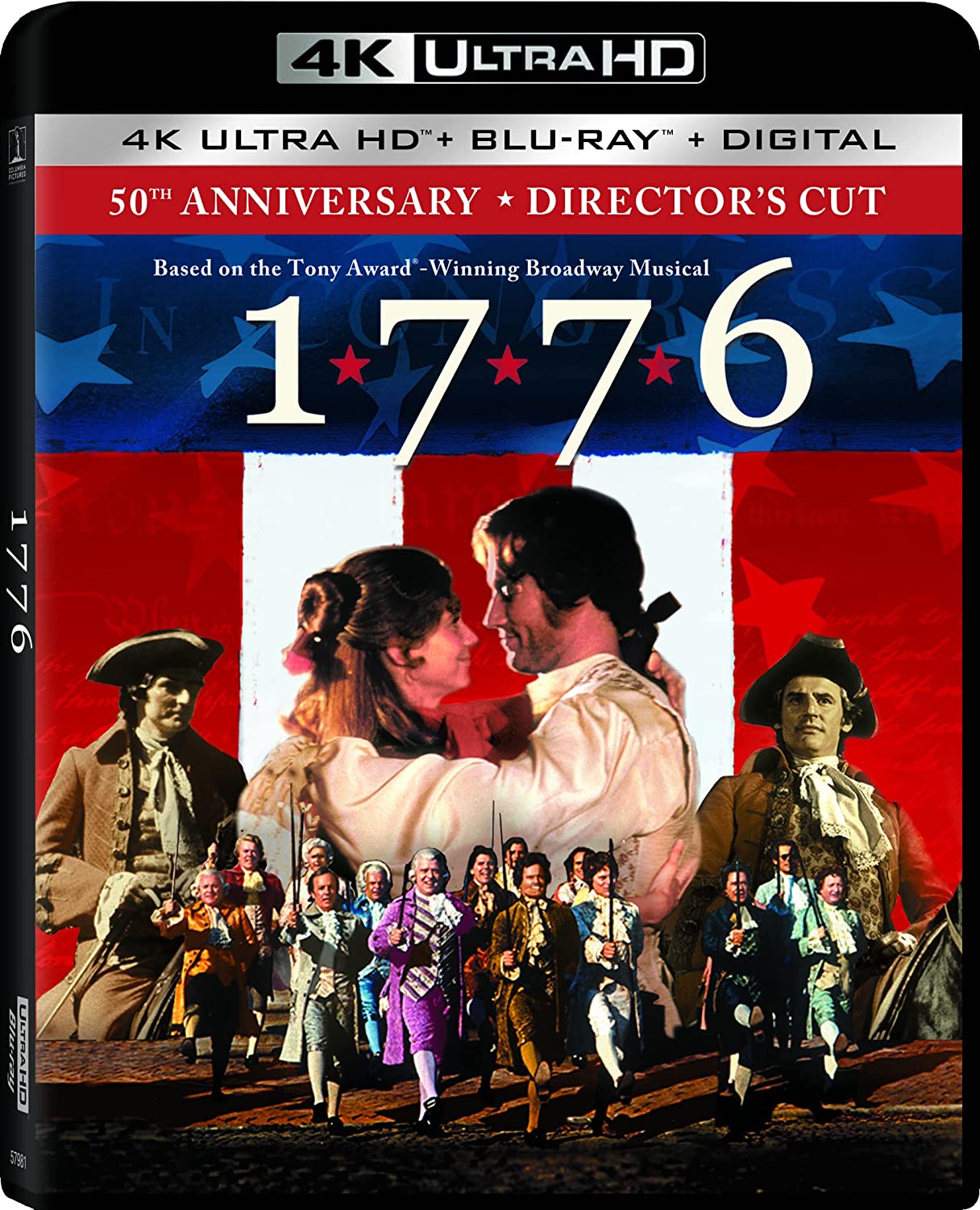 1776 [50th Anniversary] [4K Ultra HD Blu-ray] cover art