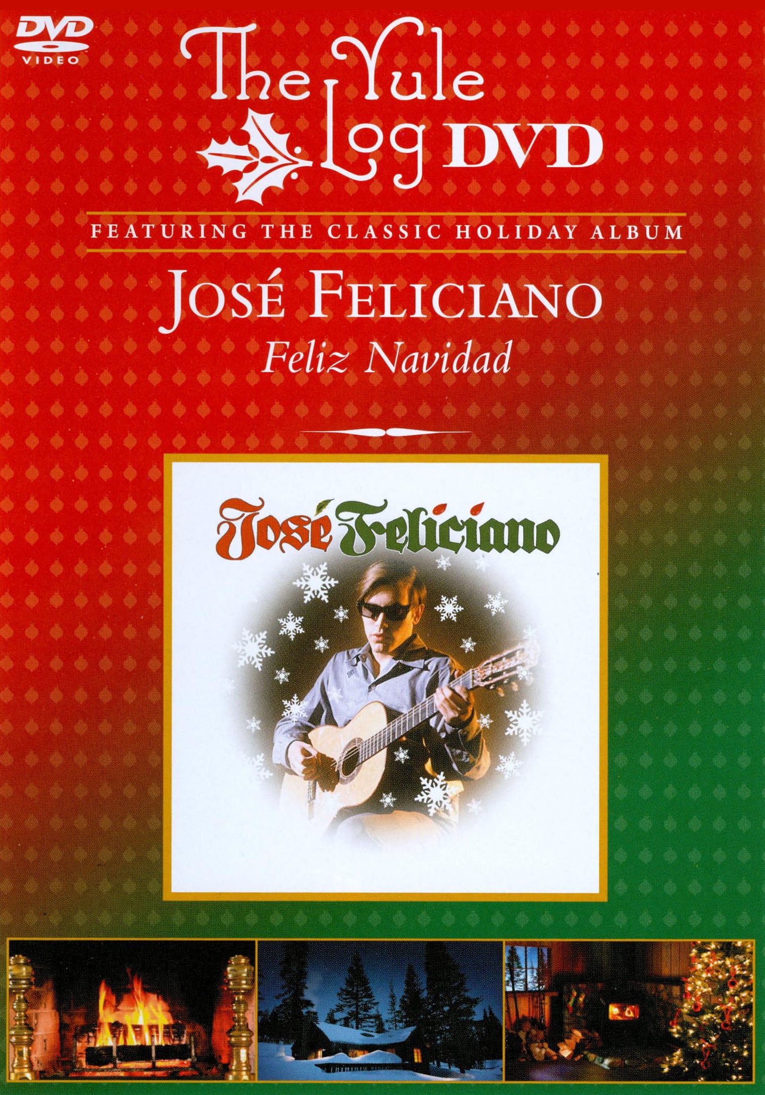 Feliz Navidad/Yule Log [DVD] cover art