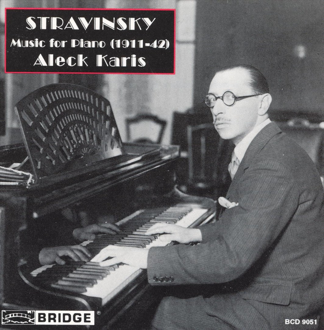 Stravinsky: Music for Piano (1911-1942) cover art