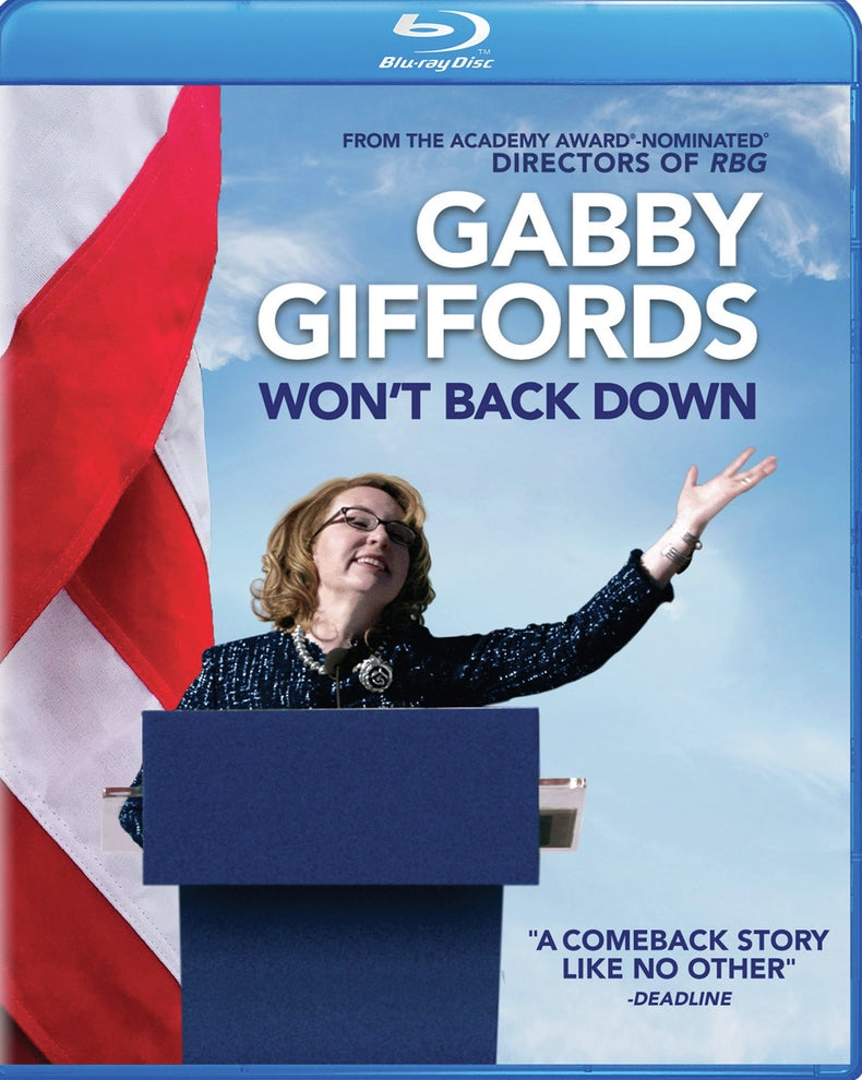 Gabby Giffords Won't Back Down [Blu-Ray] cover art