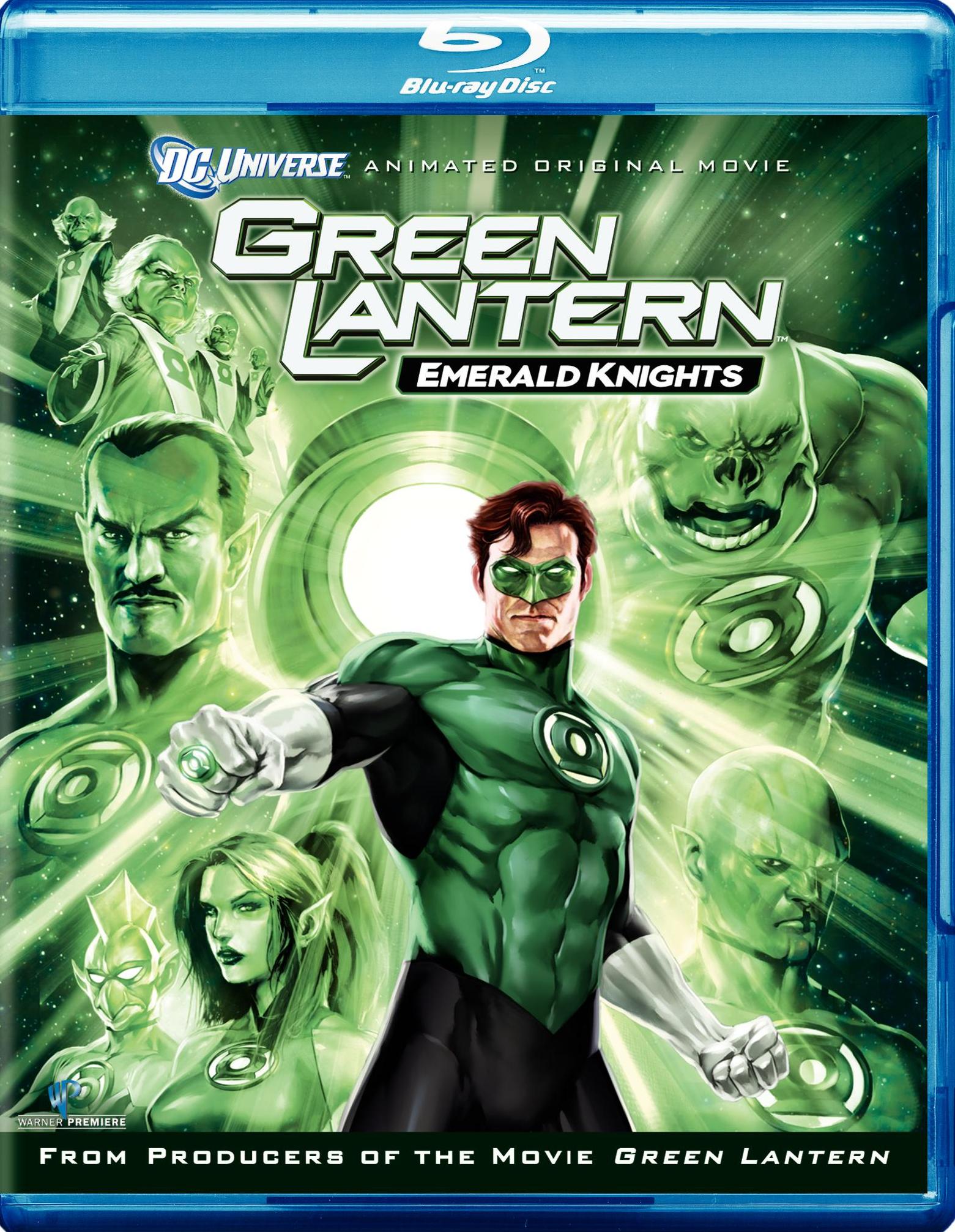 Green Lantern: Emerald Knights [Blu-ray] cover art