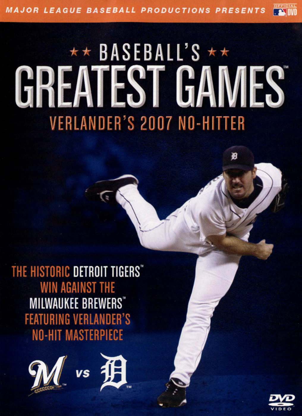 MLB: Baseball's Greatest Games - Verlander's 2007 No-Hitter cover art
