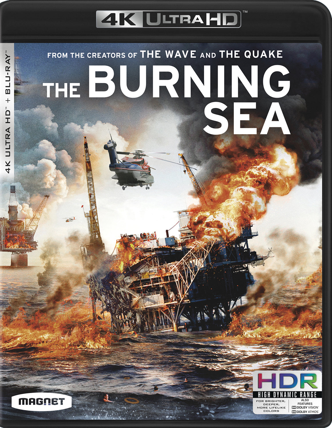 Burning Sea [4K Ultra HD Blu-ray/Blu-ray] cover art