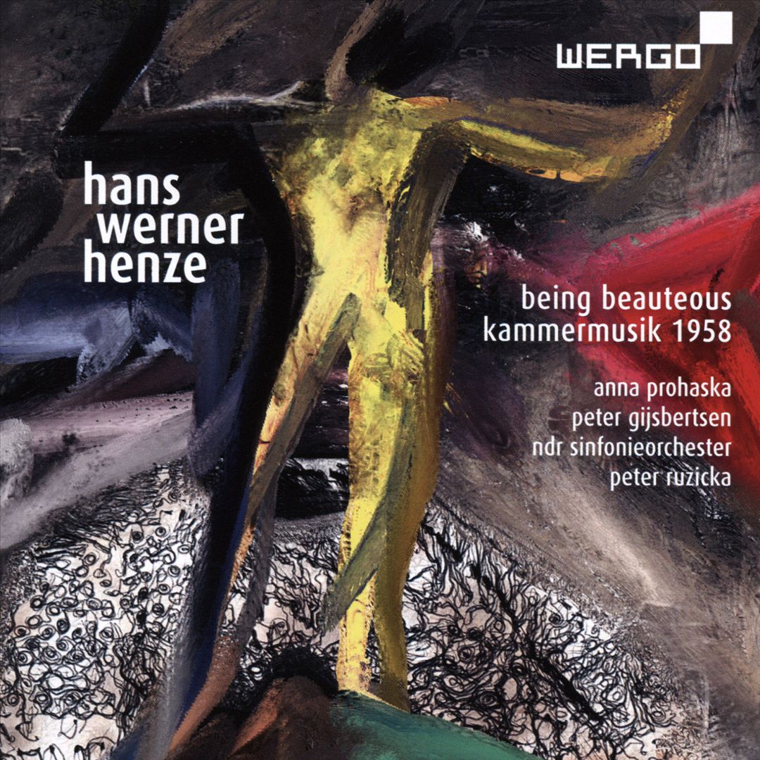 Hans Werner Henze: Being Beauteous; Kammermusik, 1958 cover art