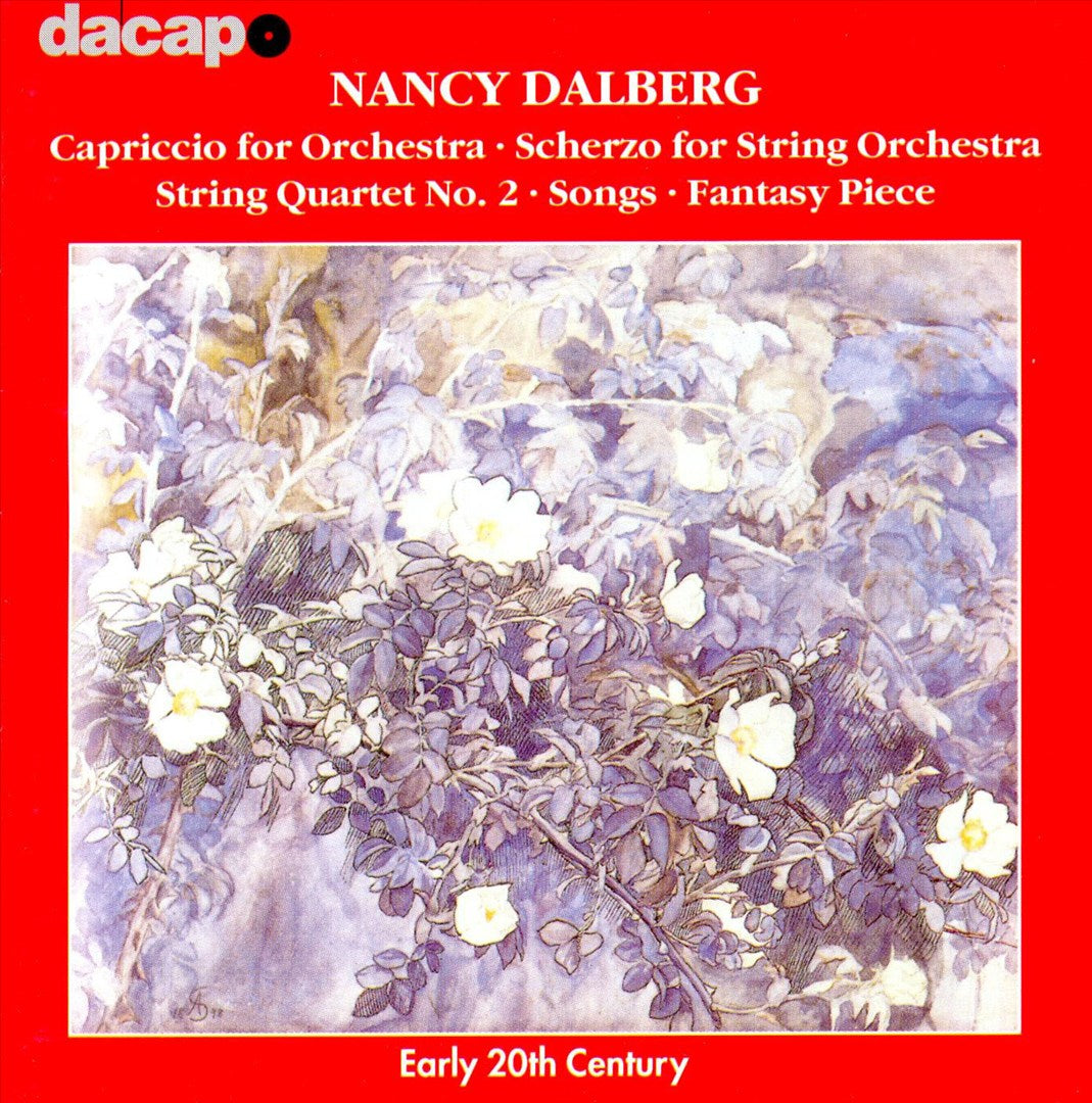 Nancy Dalberg: Capriccio; Scherzo; String Quartet No. 2 cover art