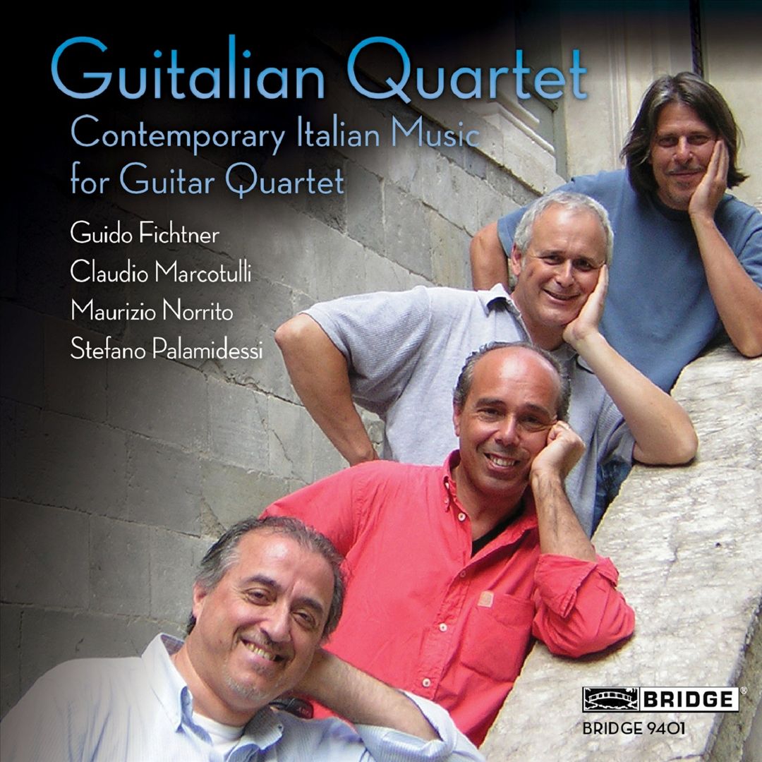 Contemporary Italian Music for Guitar Quartet cover art