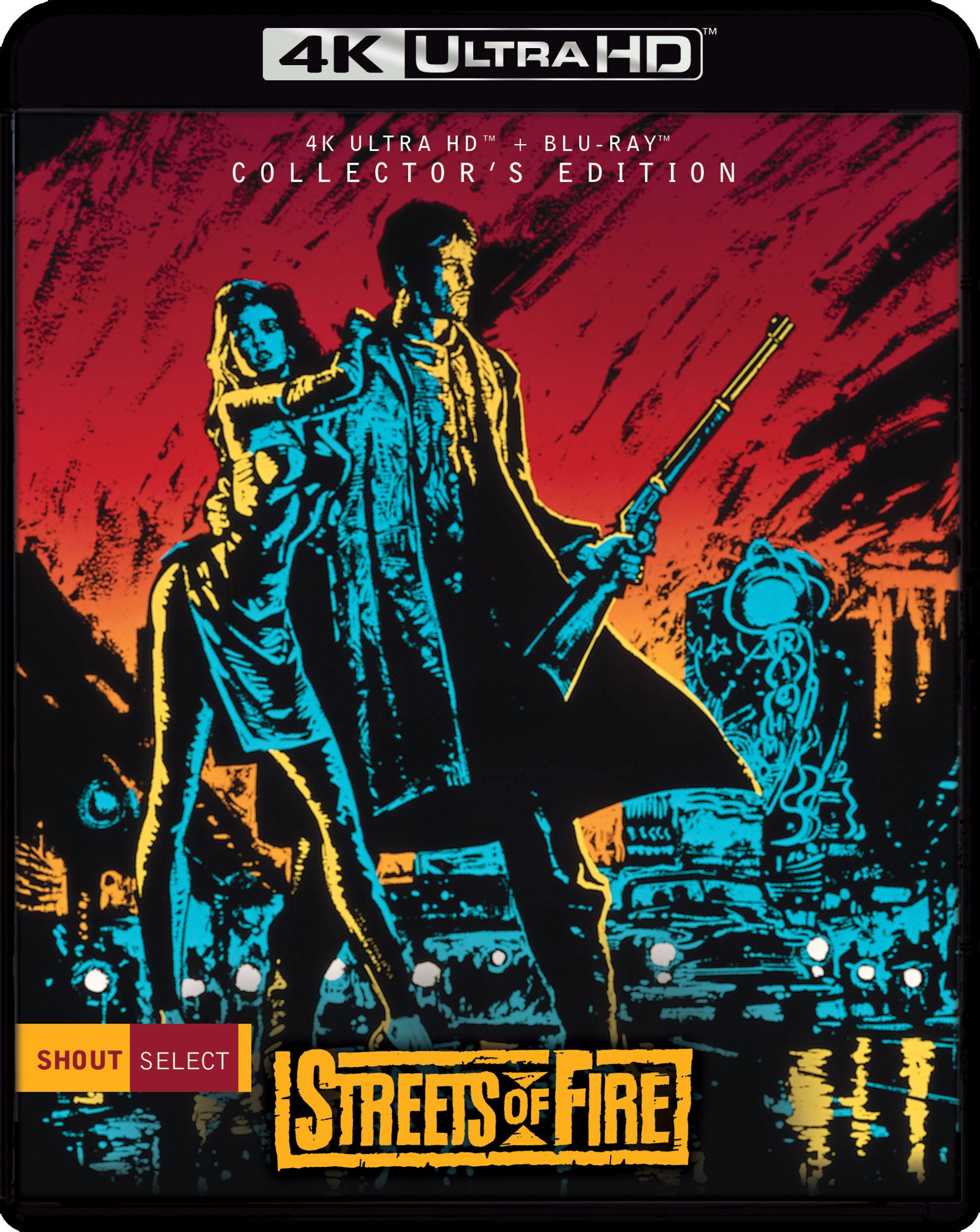 Streets of Fire [4K Ultra HD Blu-ray/Blu-ray] cover art