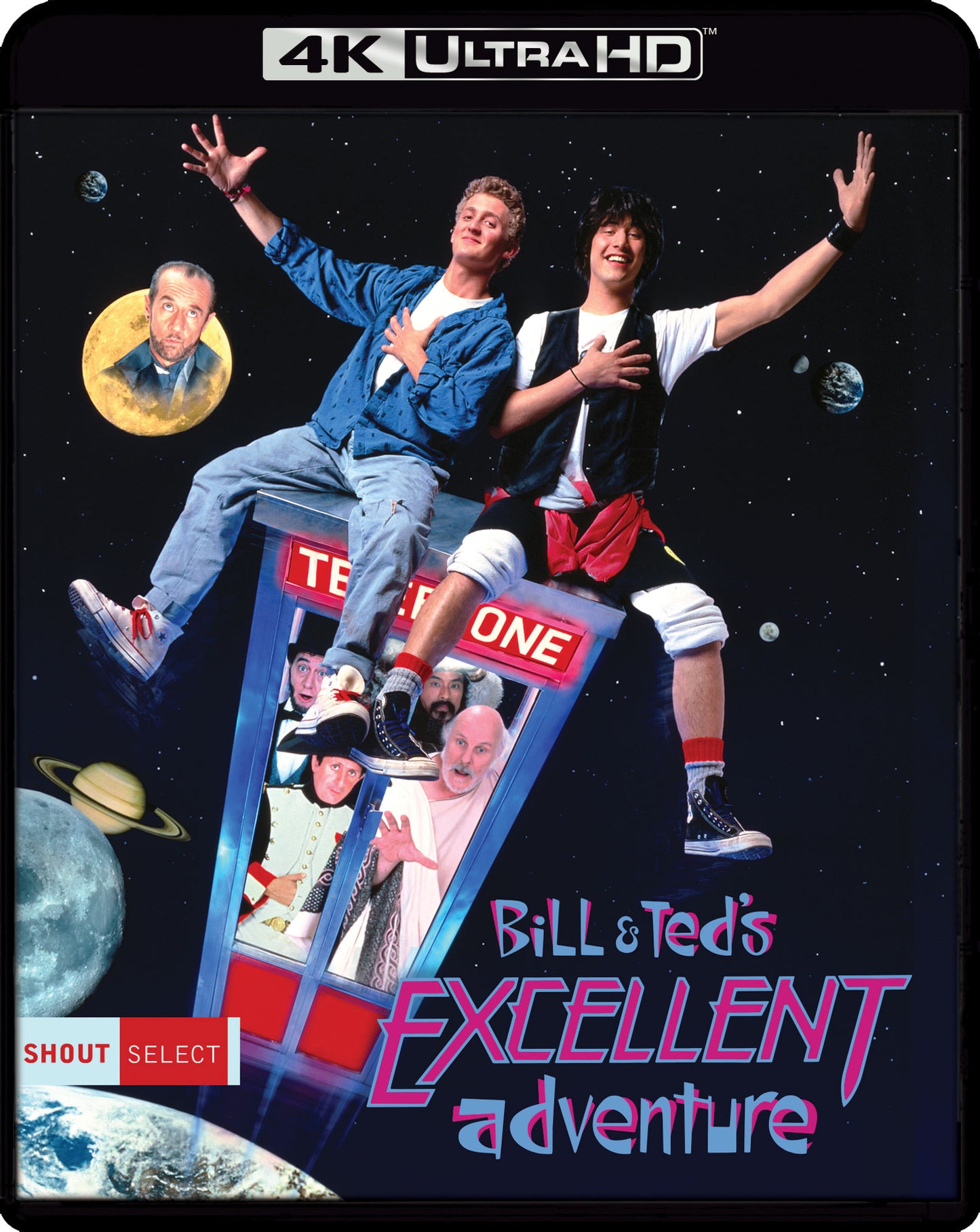 Bill and Ted's Excellent Adventure [4K Ultra HD Blu-ray] cover art