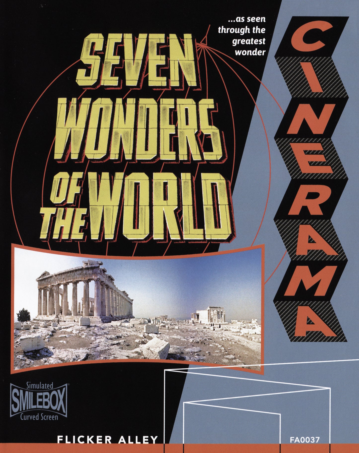 Cinerama: Seven Wonders of the World [3 Discs] [Blu-ray/DVD] cover art