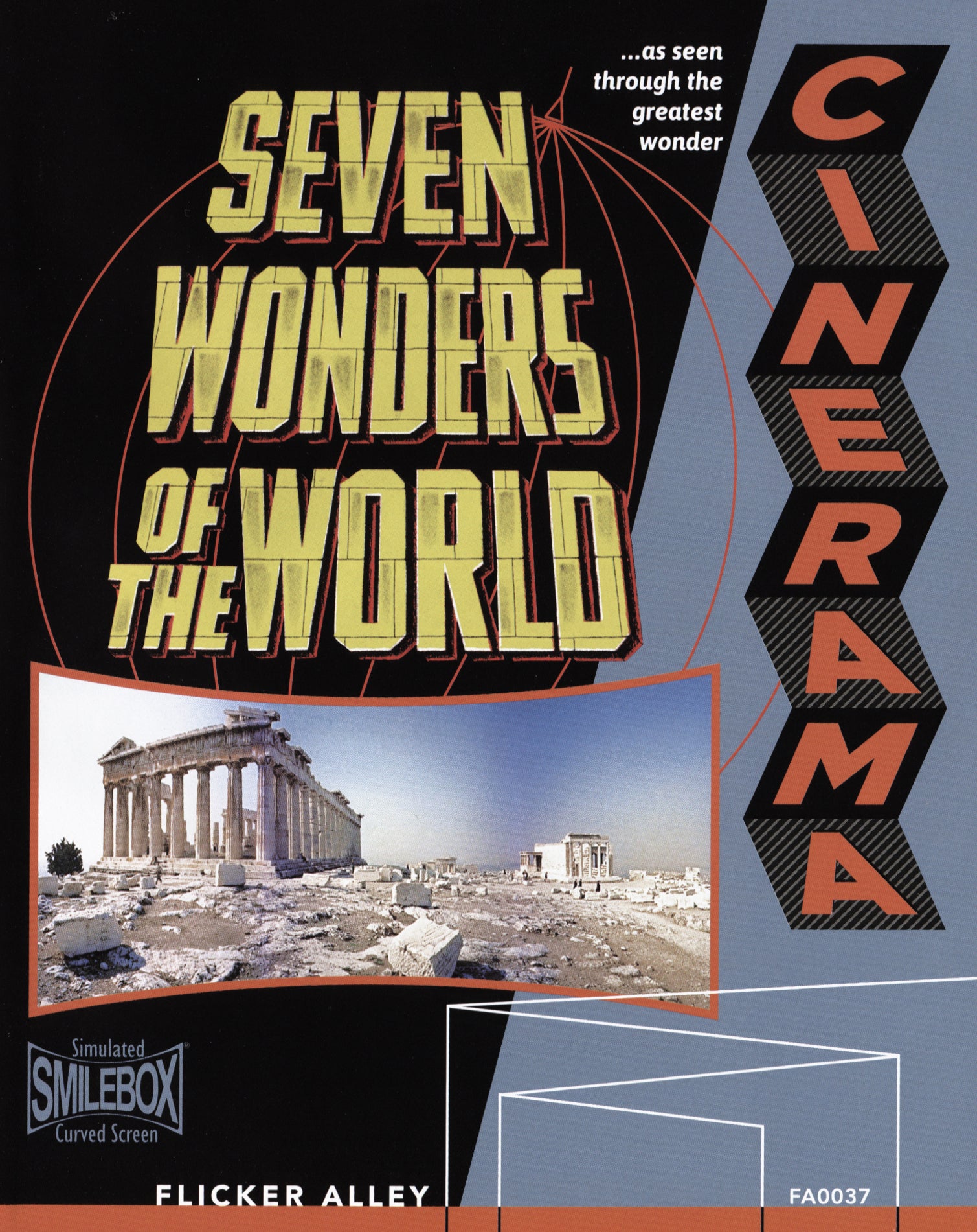 Cinerama: Seven Wonders of the World [3 Discs] [Blu-ray/DVD] cover art