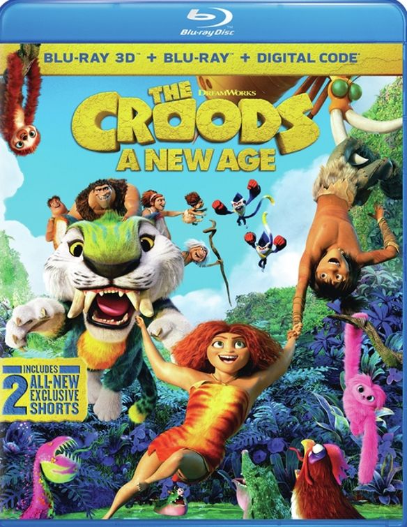 Croods: A New Age [3D] [Blu-ray] cover art